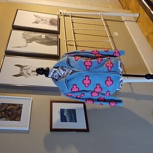 Tach Clothing 100% merino wool zipper cardigan.